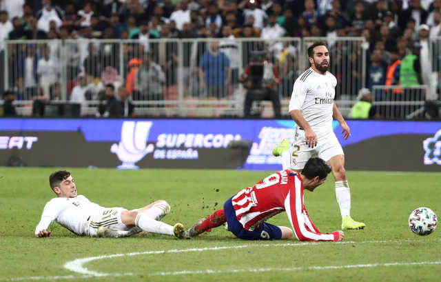 Football Real Madrid Win Spanish Super Cup With Help From Cynical Saviour Federico Valverde
