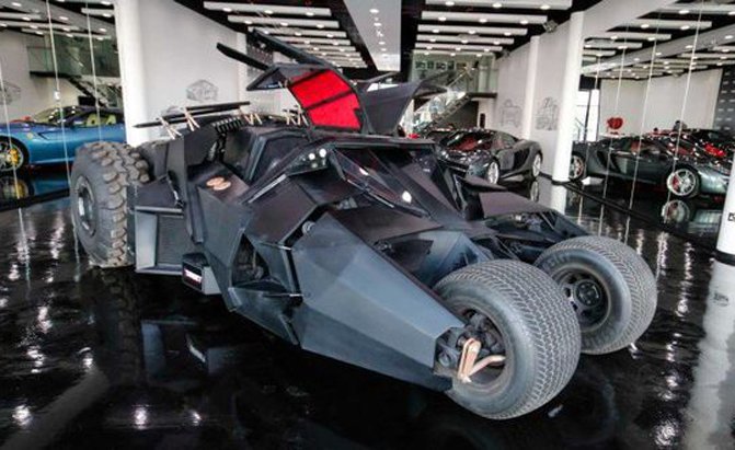 UAE: Batman’s Tumbler Batmobile replica for sale in Dubai for $1M!