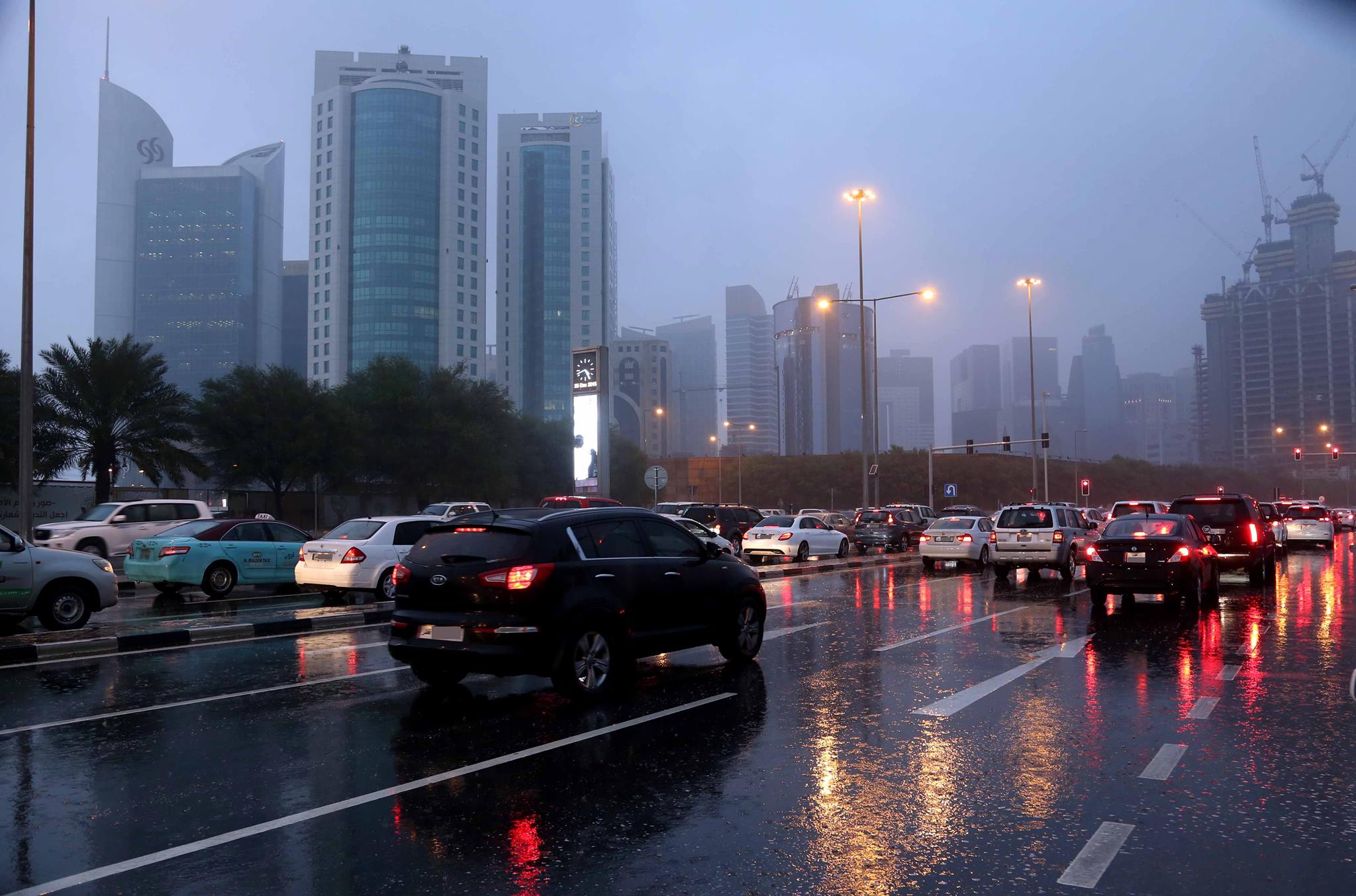Qatar Met Office warns of rains associated with strong wind and low