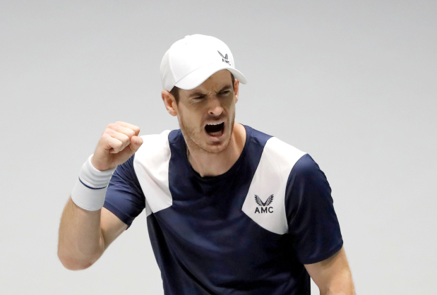 Andy Murray makes winning return at Battle of the Brits