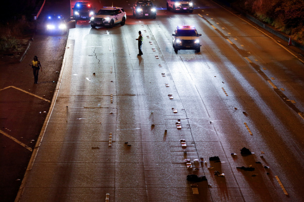 Vehicle strikes multiple protesters in Washington, 2 people sent to hospital
