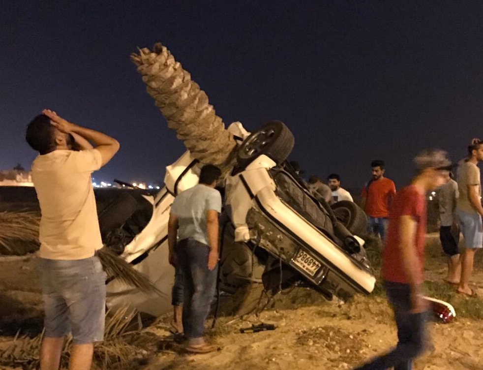 Bahrain News Man dies after losing control of his car on Bahrain Bay road
