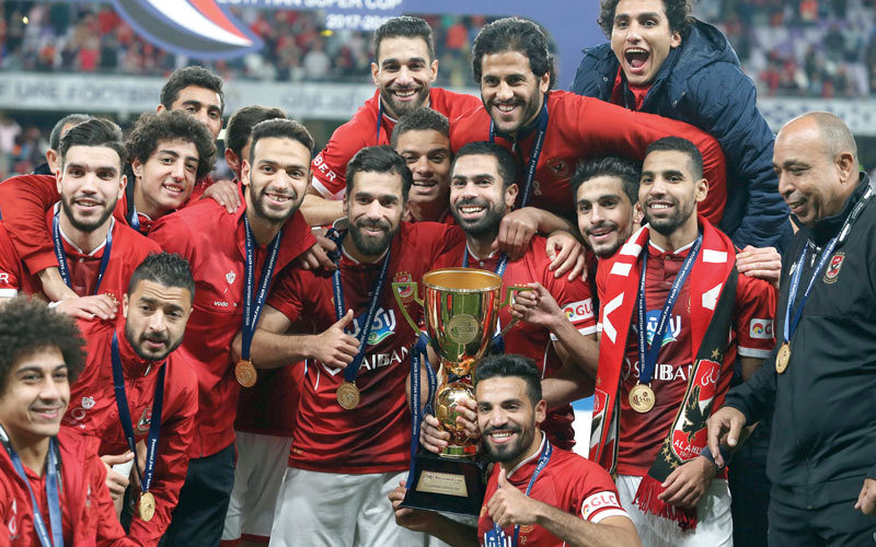 UAE Egyptian AlAhly lifts 10th Supercup trophy in the UAE