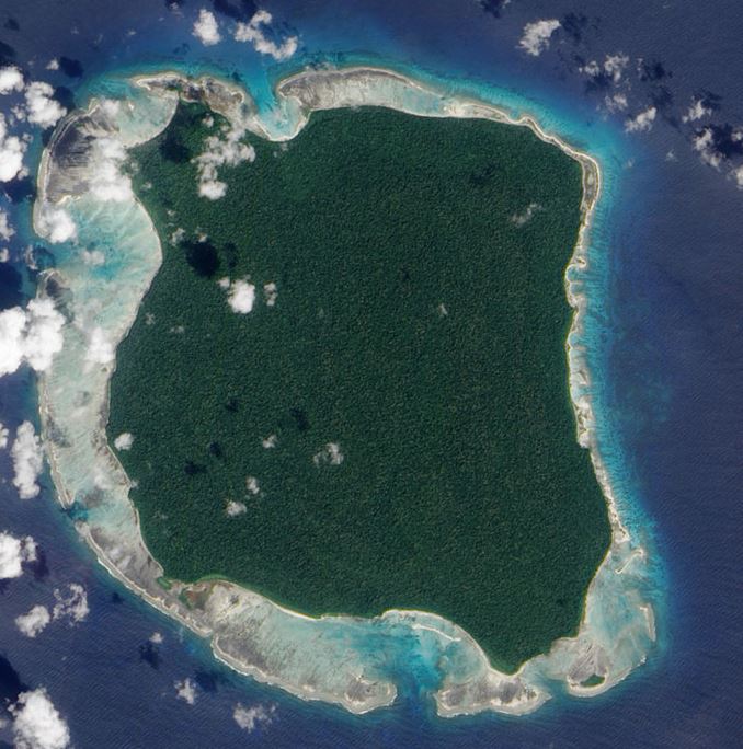 video: this island is inhabited by one of the