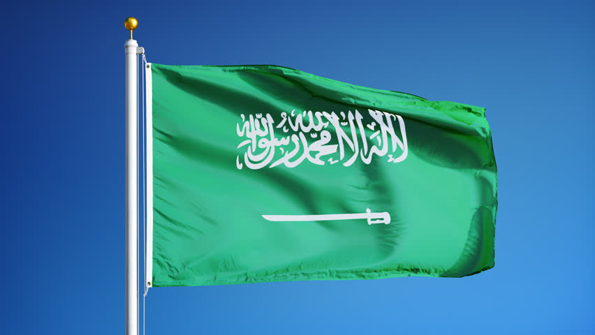 The flag of Saudi Arabia flying KSA: Journalist 'killed in consulate fight'