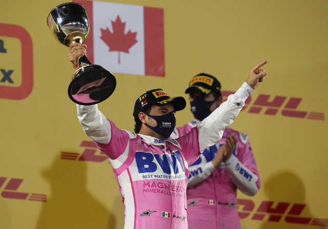 F1: CHECO MATE! Perez claims maiden win as Mercedes error ...