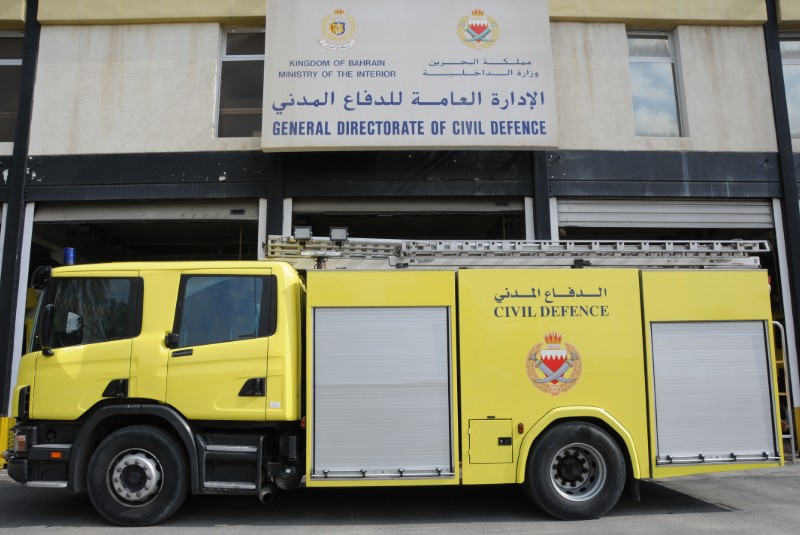 Bahrain News Civil Defence puts out fire at multistorey building in