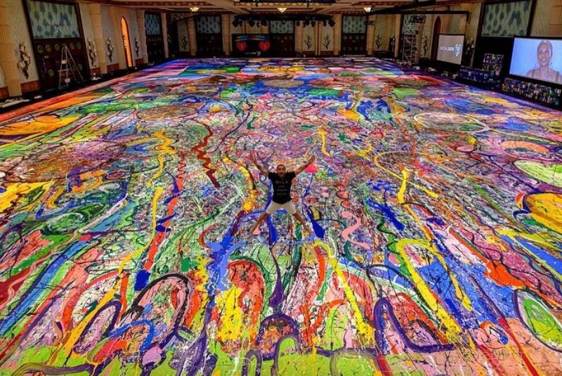 UAE Artwork from world's largest canvas painting sells for 62 million