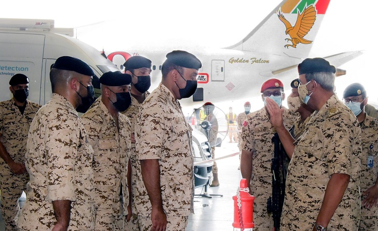 Bahrain News: BDF Commander-in-Chief visits RBAF