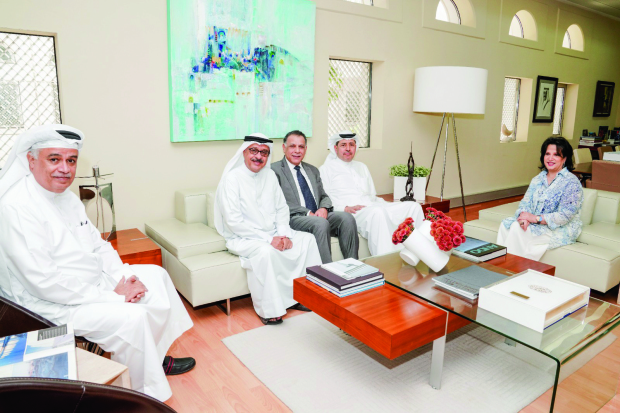 Bahrain News: BACA President receives delegation from Awal Theatre