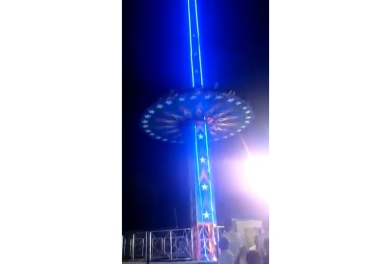 OMG VIDEO Carnival ride crashes in India, injuring 16, including