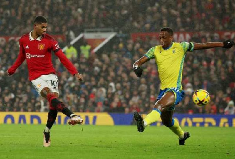 Football Marcus Rashford on target again as Manchester United cruise