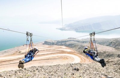 Oman Business: Omran Group launches Oman’s longest zip-line