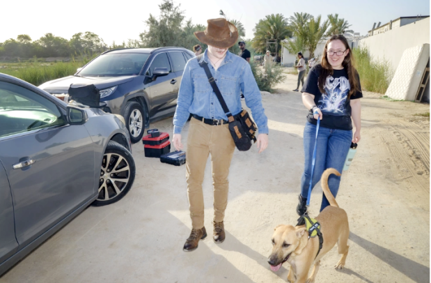 Bahrain News: US navy volunteers help out at animal rescue shelter