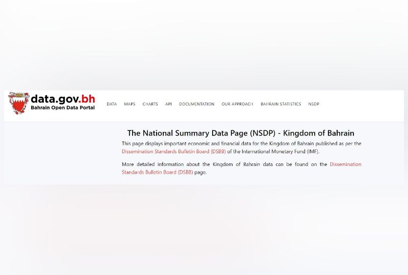 Bahrain Business: Bahrain launches new data portal to boost transparency