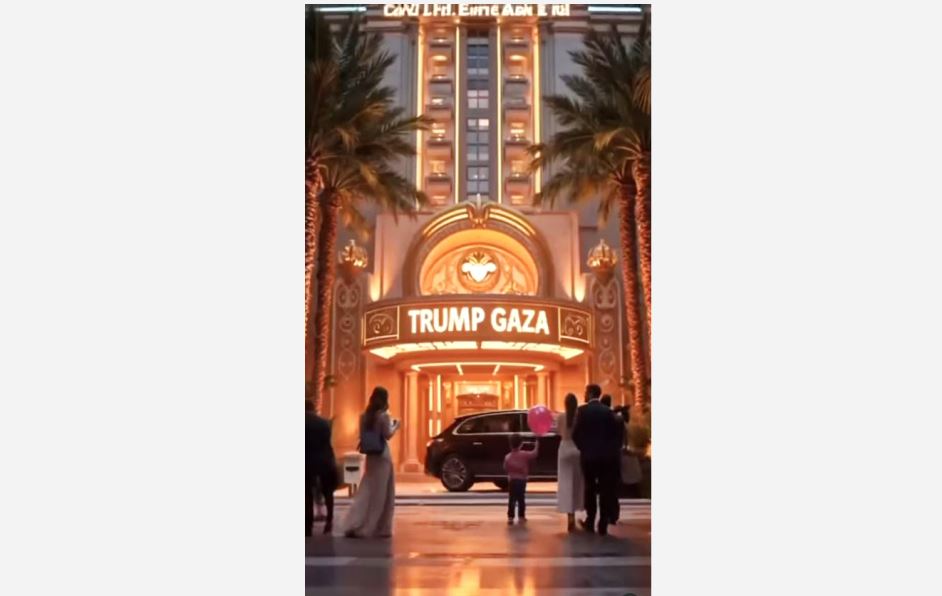 World News: Trump shares AI video of Gaza Strip’s future