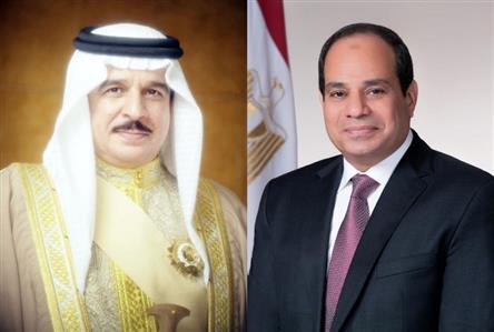 His Majesty and Egypt’s president reiterate...