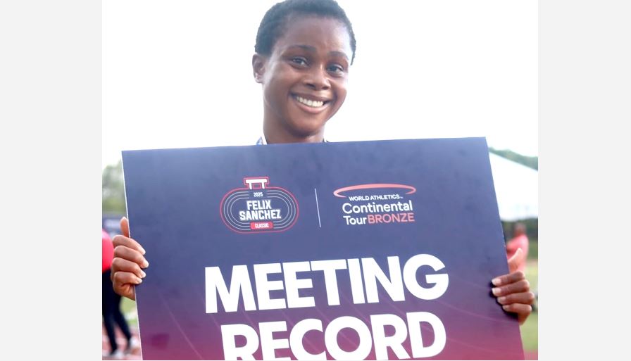 Other Sports: Naser sets records at Felix Sanchez Classic