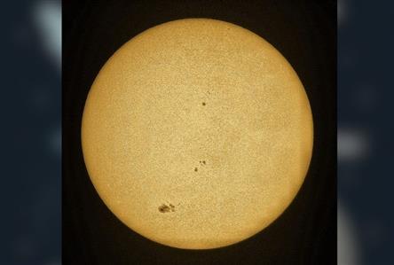 Largest 2025 sunspot detected in skies of Oman...