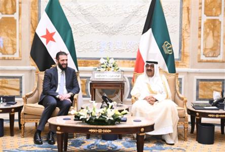 Kuwait Amir, Syria President preside over official...