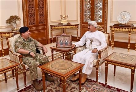 Royal Office Minister receives British official...