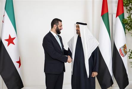 UAE President receives Syrian President