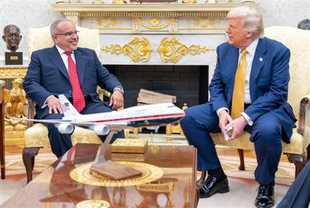 HRH Prince Salman meets US President