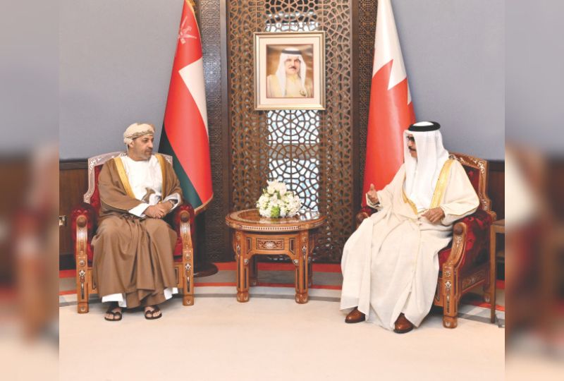 The Interior Minister holds talks with his Omani counterpart