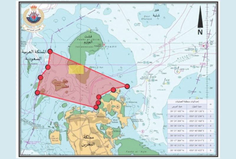 The area where the survey will be held