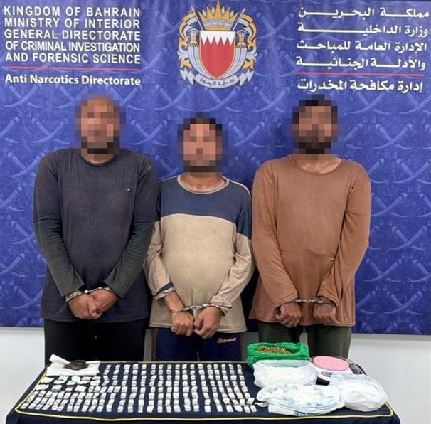 An image of the suspects from the Interior Ministry’s media centre.
