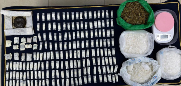 Pictures of the confiscated contraband.