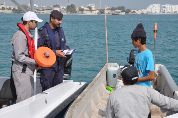 Leaflets being handed out to raise awareness