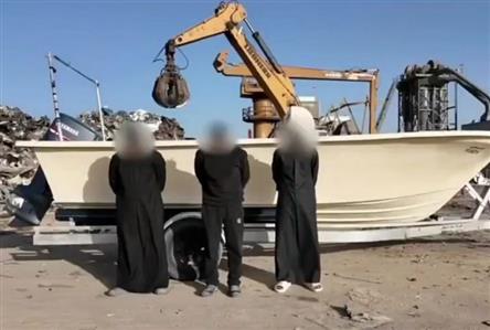 Kuwaiti coast guard foils illegal fishermen's...