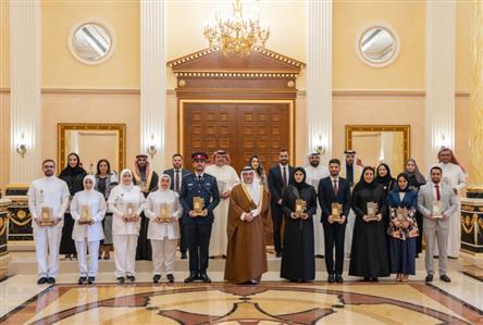 HRH Prince Salman meets Fikra finalists and...