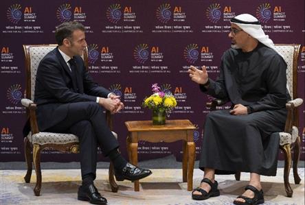 Crown Prince of Abu Dhabi, French President...