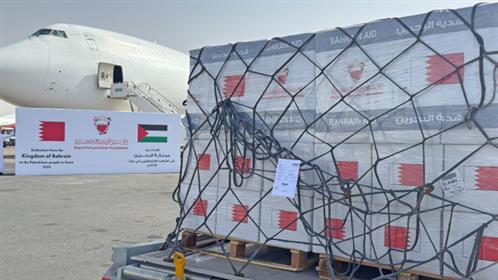100-tonne relief aid sent to Gaza