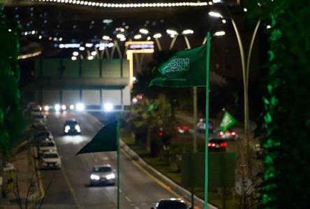 Al-Baha glows green to mark 299 years of the...