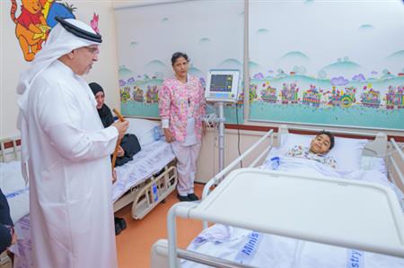 HRH Prince Salman visits attack victims