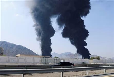 Oil loading operations at UAE's Fujairah have...