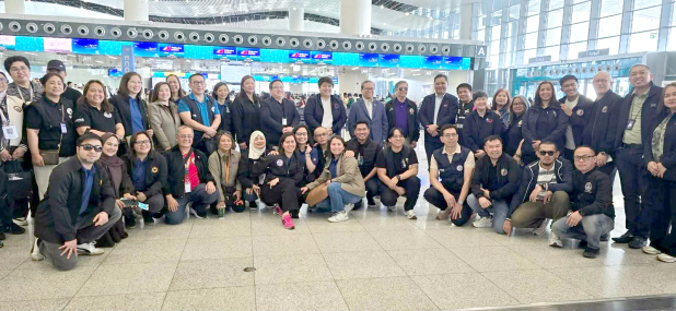 342 Gulf Filipinos take chartered flight home...