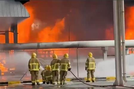 Kuwait Airport fuel tank blaze extinguished...