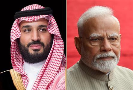 Saudi Crown Prince discusses regional developments...