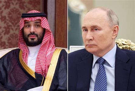 Russia's Putin and Saudi MBS discuss Middle...