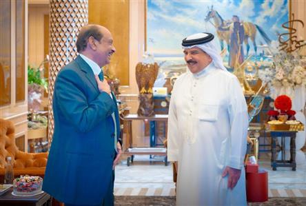 King receives chairman and managing director...