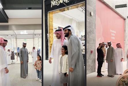 HH Shaikh Nasser and Shaikh Khalid visit Marassi...