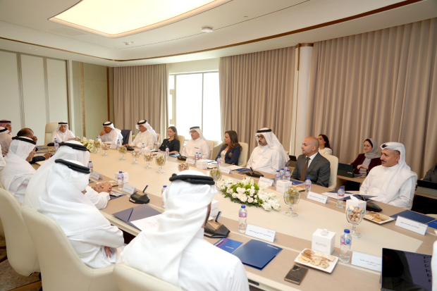 Board members during the inaugural session