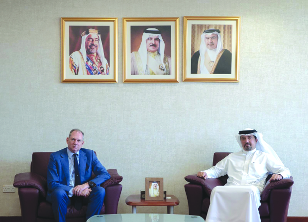 <p>Customs president Shaikh Ahmed bin Hamad Al Khalifa received Italian Ambassador Andrea Catalano.</p>
<p>They discussed means to enhance co-operation in the customs field, particularly in light of the outcomes of the visit of the Italian Special Envoy to the India-Middle East-Europe Economic Corridor (IMEC), reflecting interest in enhancing Bahrain&rsquo;s role in this initiative.</p>
<p>They also discussed prospects for co-operation in the customs and logistics fields.</p>