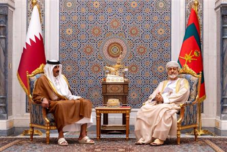 The Sultan of Oman, Emir of Qatar discuss regional...