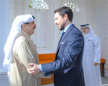 His Majesty praises Bahrain-Jordan relations...
