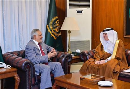 Pakistani Deputy Prime Minister receives Saudi...